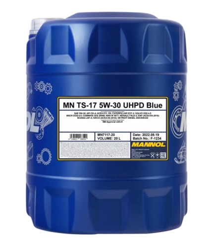 MANNOL TS-17 BLUE UHPD 5W30