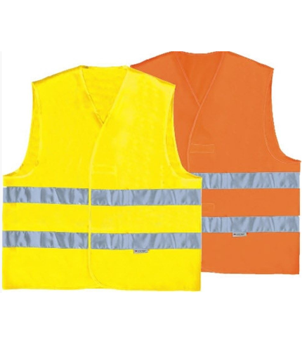 Vestă reflectorizantă galbenă M2 XL - XXXL